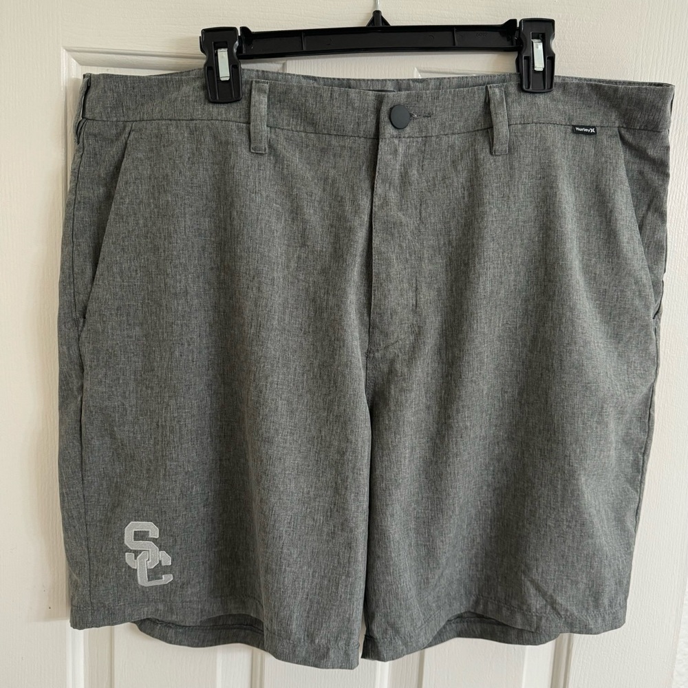 USC Embroidered Hurley Men's Phantom Walkshorts 18”